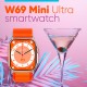 Smartwatch W69 Mini Ultra, Microwear Smartwatch W69 Mini Ultra