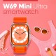 Smartwatch W69 Mini Ultra, Microwear Smartwatch W69 Mini Ultra