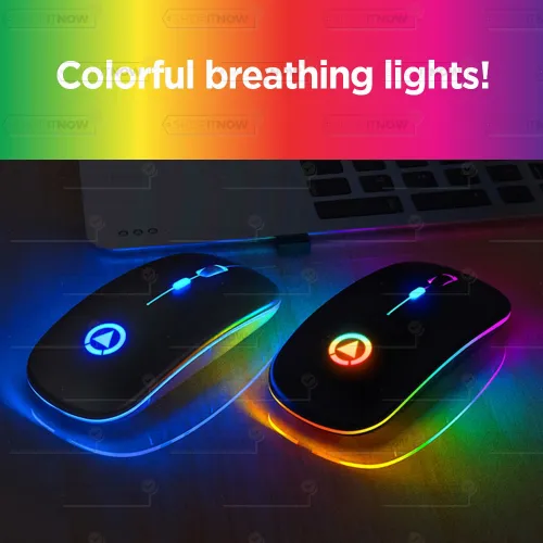 ασύρματο, επαναφορτιζόμενο ποντίκι, Aoke ασύρματο, επαναφορτιζόμενο ποντίκι