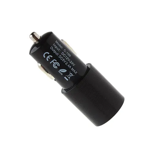 ανταπτόρας αυτοκίνητου διπλής USB φόρτισης