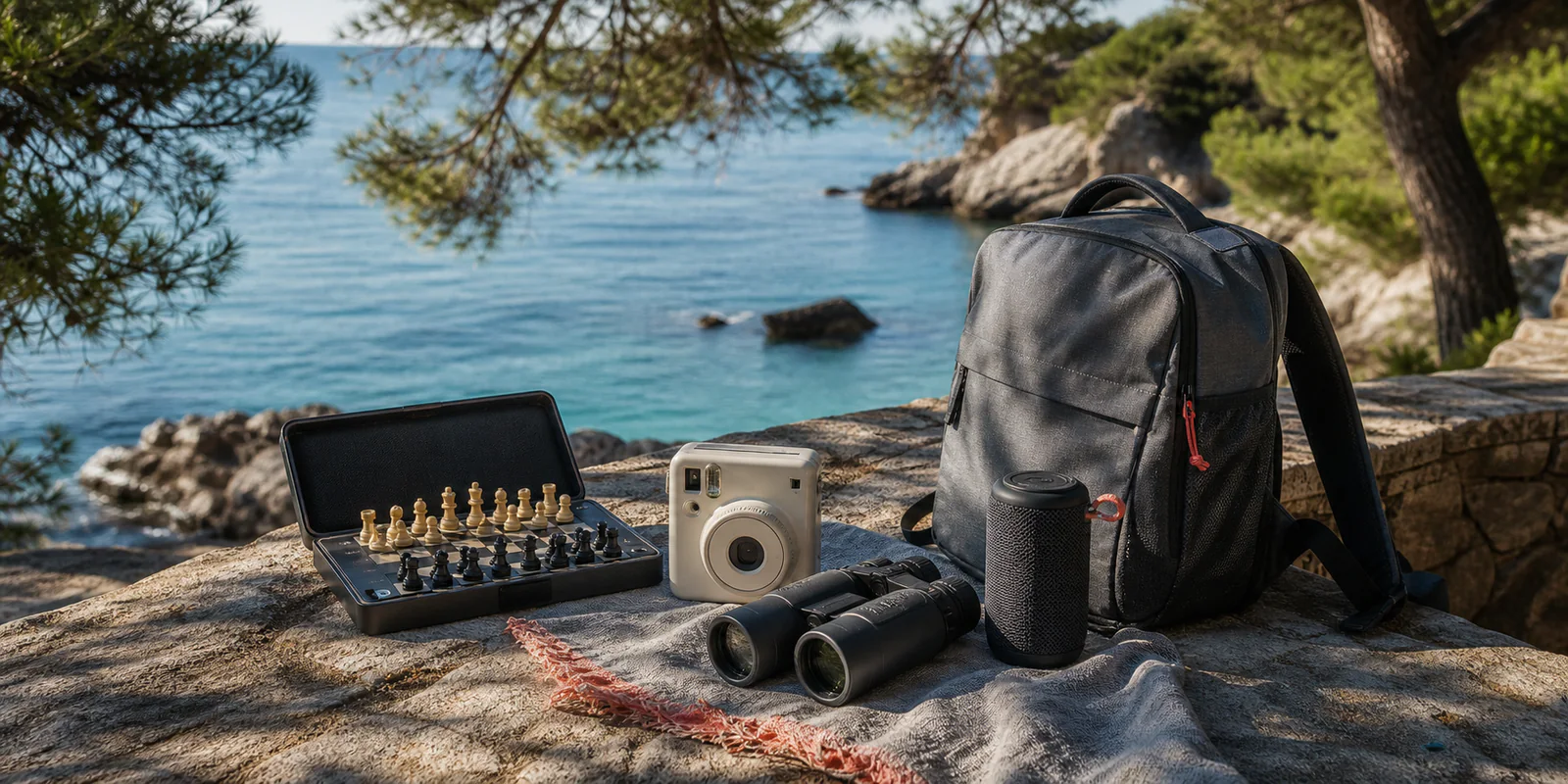Είδη hobby και outdoor δίπλα στη θάλασσα